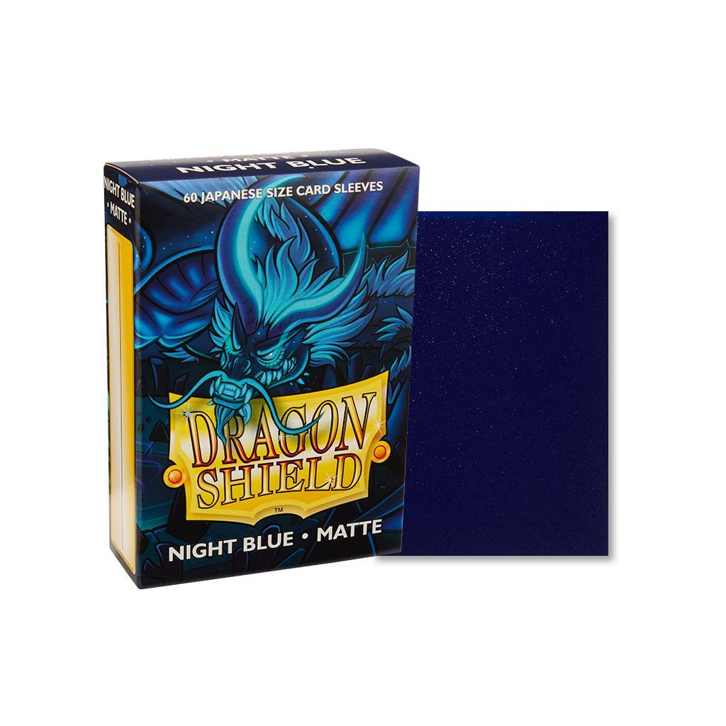 Protège-cartes / Sleeves - Dragon Shield - 60 Japanese Sleeves Matte - Night Blue