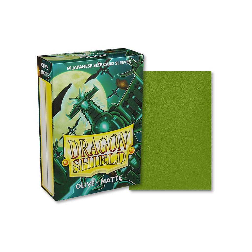 Protège-cartes / Sleeves - Dragon Shield - 60 Japanese Sleeves Matte - Olive