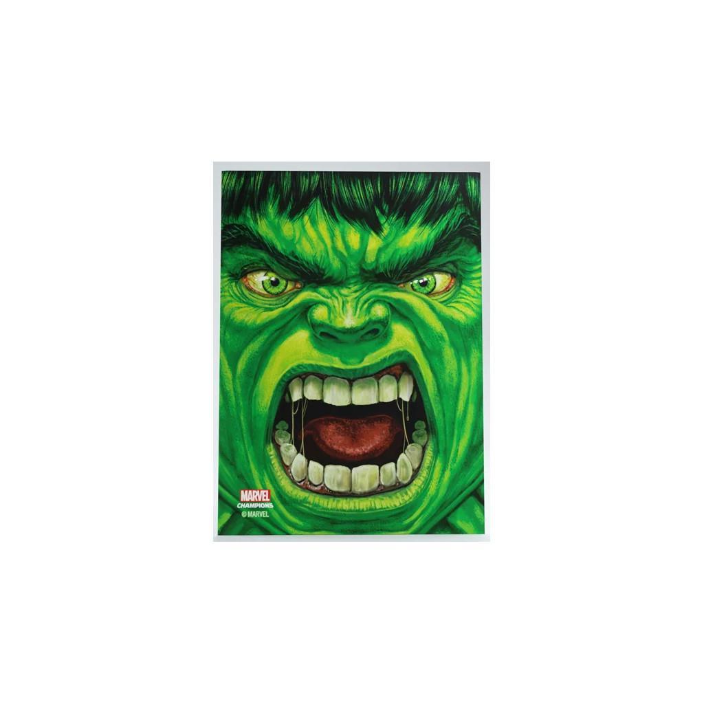 Protège-cartes / Sleeves - Gamegenic - Marvel Champions Art Sleeves - Hulk