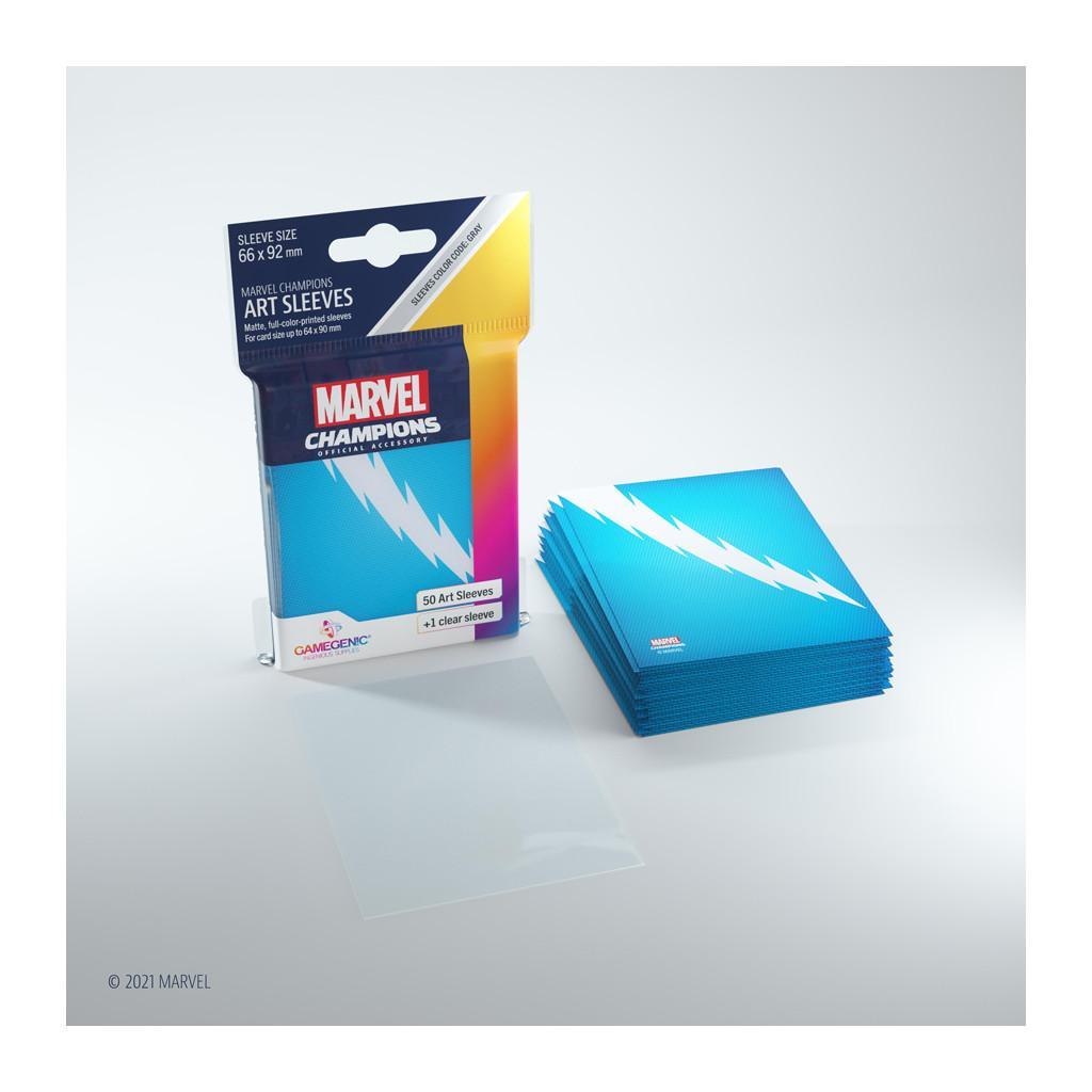 Protège-cartes / Sleeves - Gamegenic - Marvel Champions Art Sleeves - Quicksilver