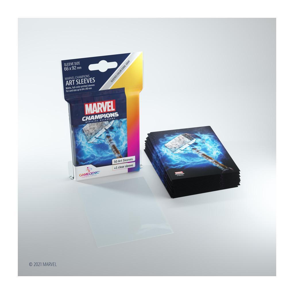 Protège-cartes / Sleeves - Gamegenic - Marvel Champions Art Sleeves - Thor