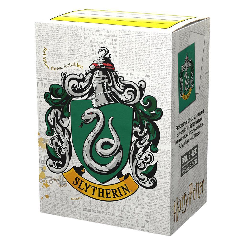 Protège-cartes / Sleeves - Wizardingworld 100 Sleeves Matte Art - Slytherin