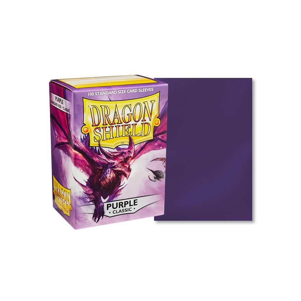 Protège-cartes / Sleeves - Dragon Shield - Standard 100 Sleeves : Couleur Purple