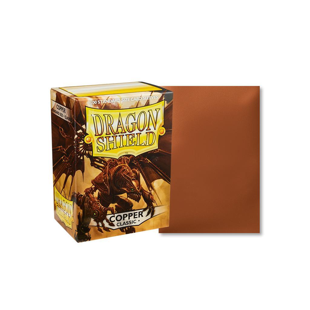 Protège-cartes / Sleeves - Dragon Shield - Standard 100 Sleeves : Couleur Copper