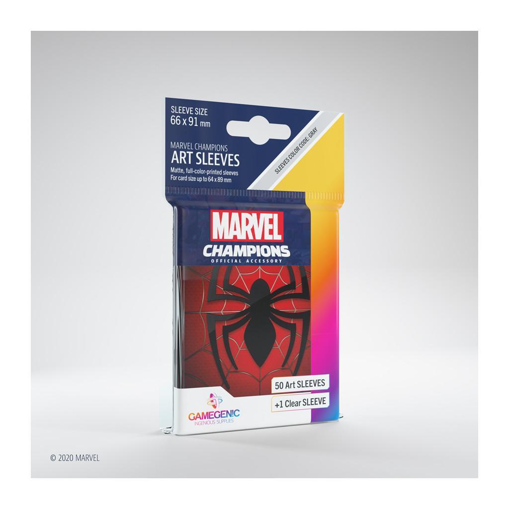 Marvel Champions Jce - Gamegenic - Marvel Champions Art Sleeves - Spider Man