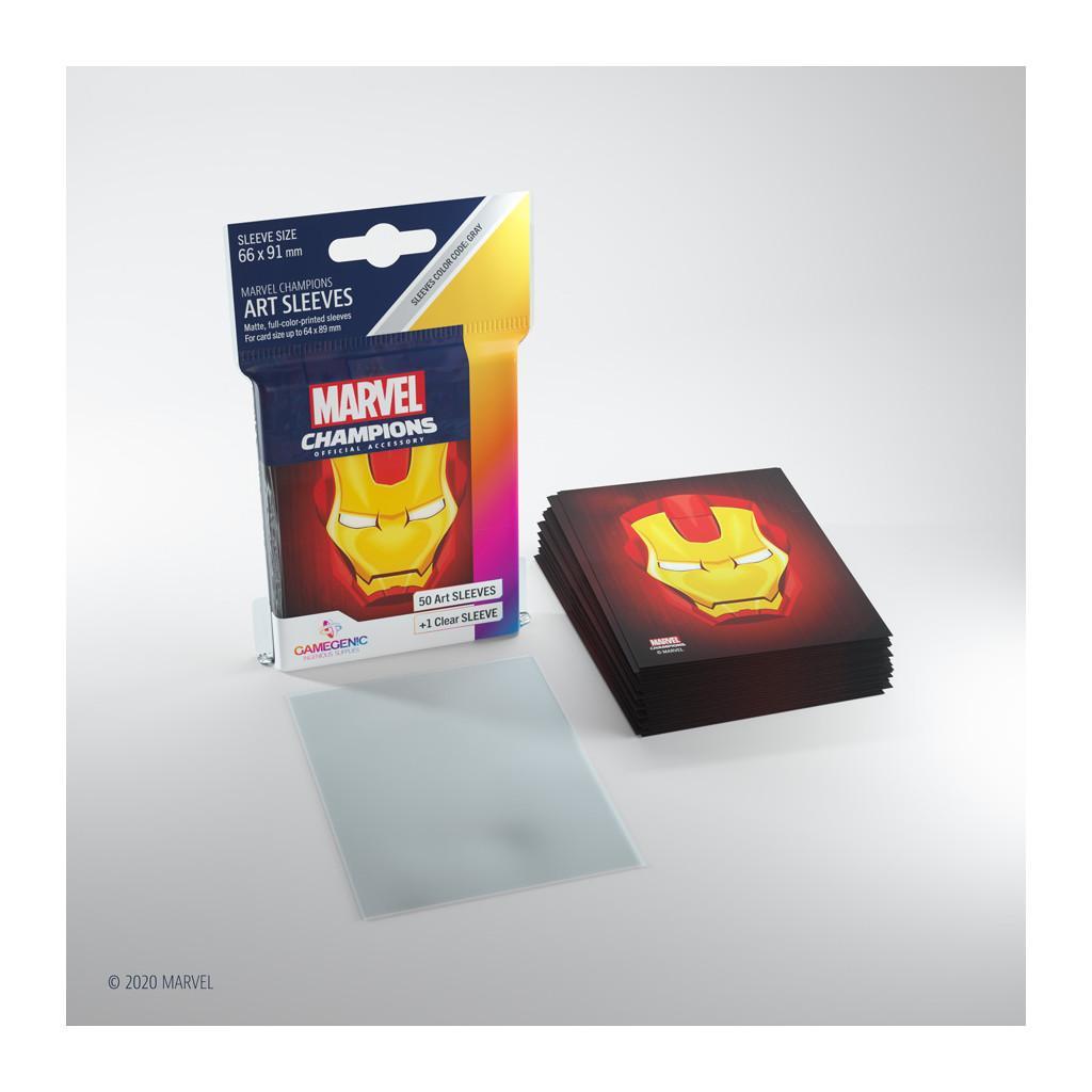 Marvel Champions Jce - Gamegenic - Marvel Champions Art Sleeves - Iron Man