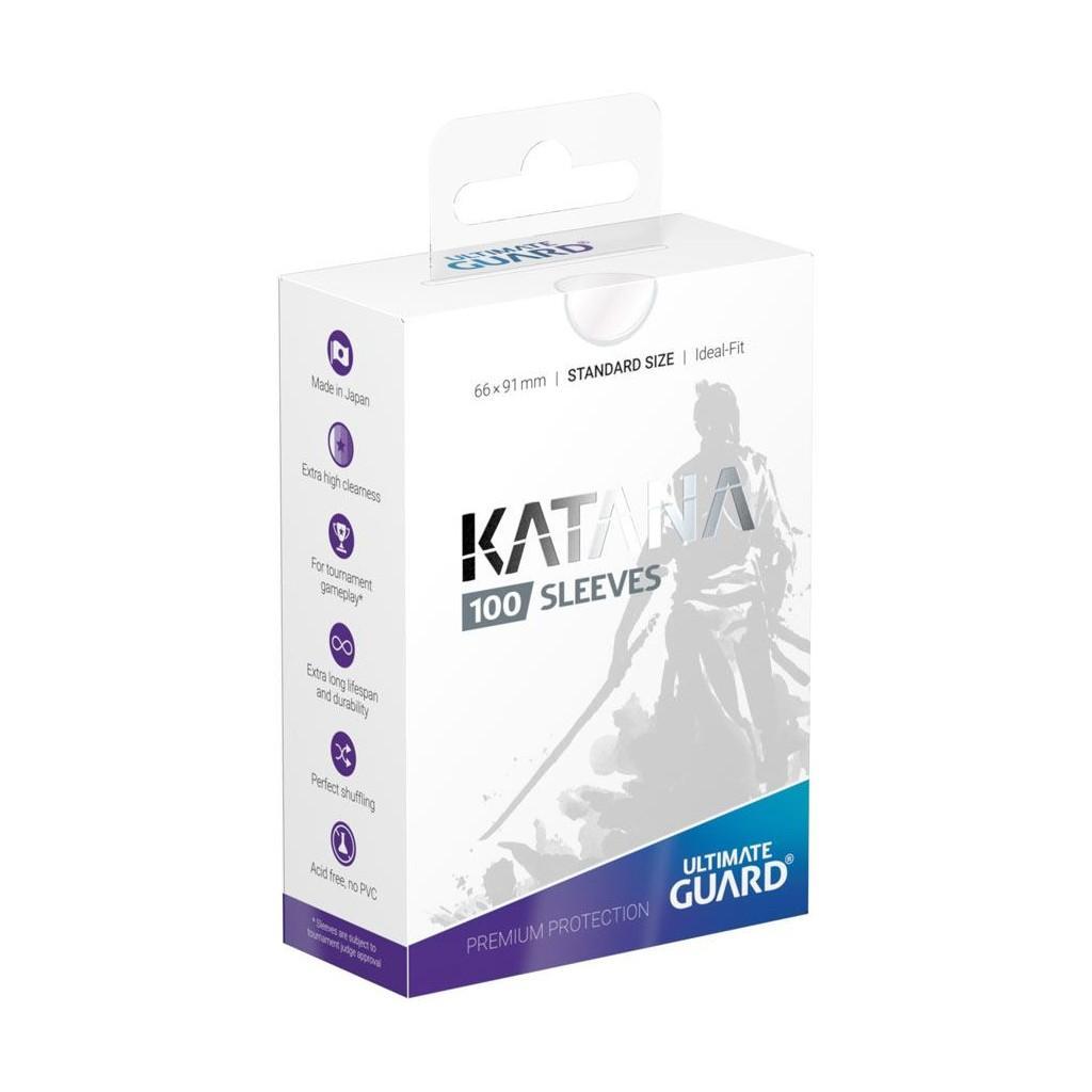 Protège-cartes / Sleeves - 100 Sleeves Katana : Transparent