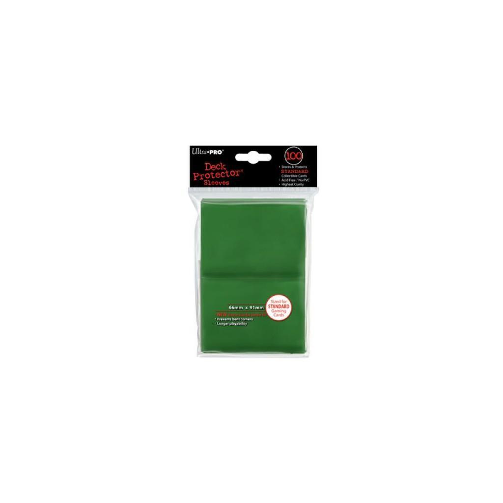 Protège-cartes / Sleeves - 100 Deck Protector Vert Regular Size