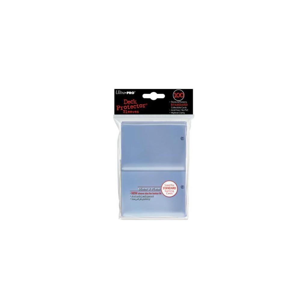 Protège-cartes / Sleeves - 100 Deck Protector Transparent Regular Size