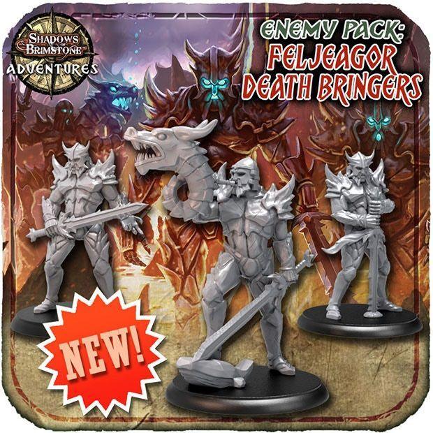 Shadows Of Brimstone - Feljeagor Death Bringers Enemy Set