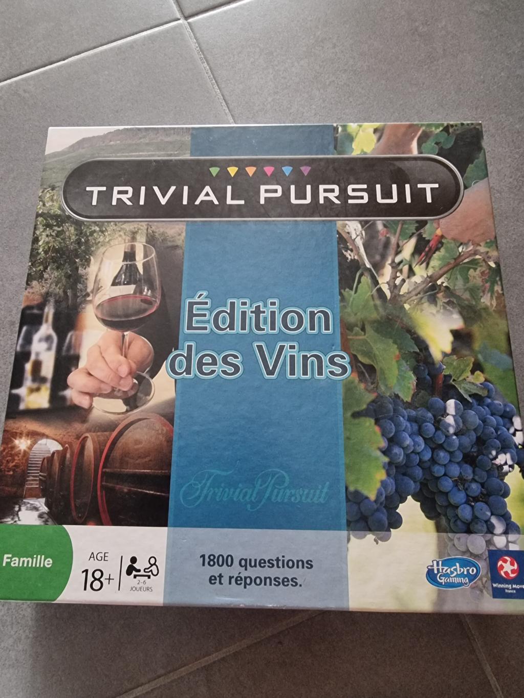 Trivial Pursuit Edition Des Vins