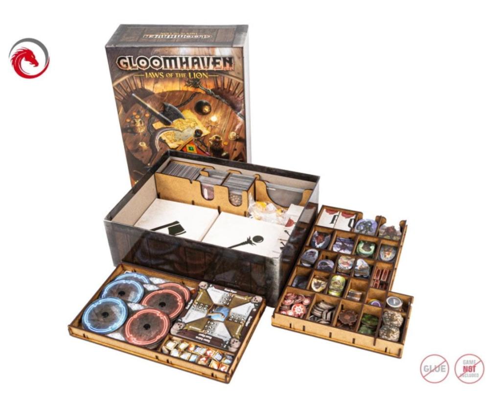 Gloomhaven: Les Machoires Du Lion - Instert E-raptor Pour Gloomhaven : Les Machoirs Du Lion