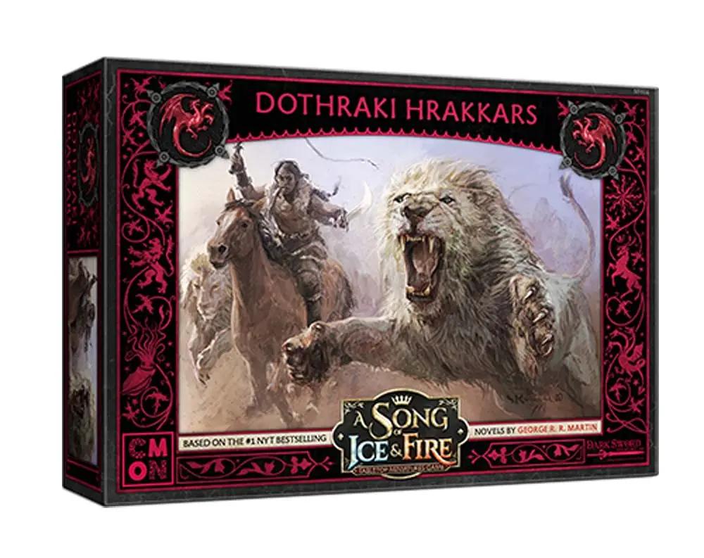 Le Trône De Fer - Le Jeu De Figurines - Dothraki Hrakkars