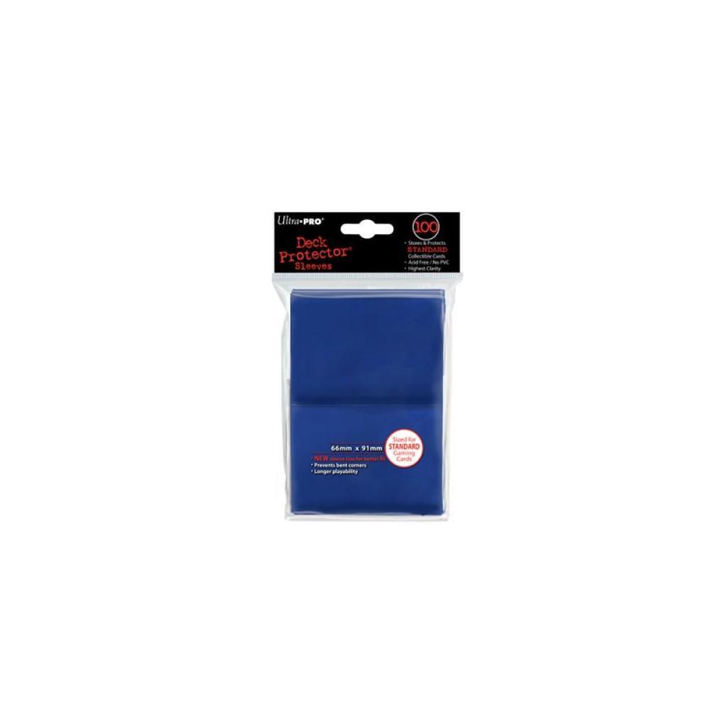 Protège-cartes / Sleeves - 100 Deck Protector Bleu Regular Size