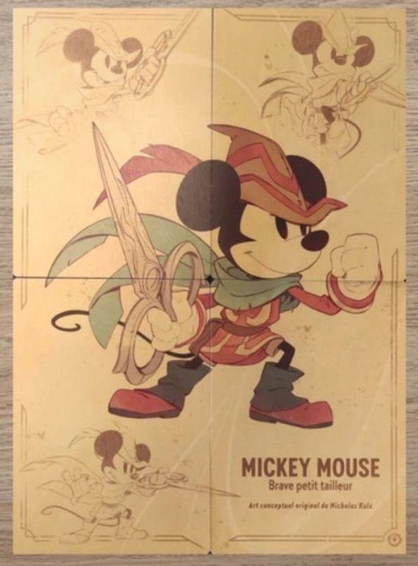 Lorcana - Puzzle Mickey (4 Cartes)