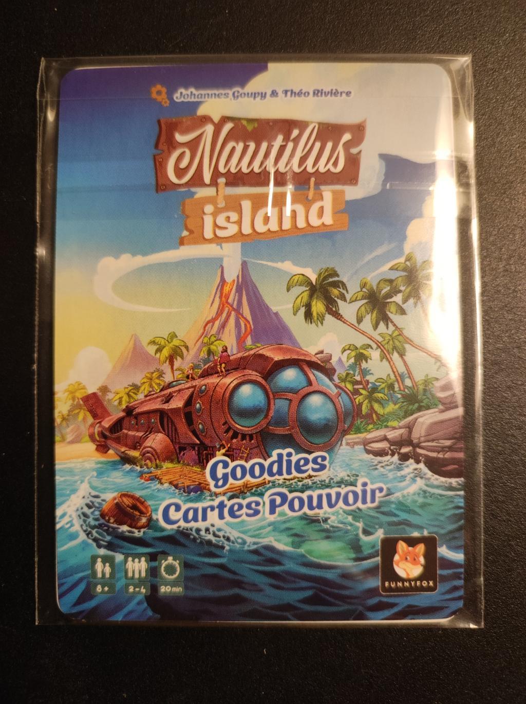 Nautilus Island - Goodies Cartes Pouvoir