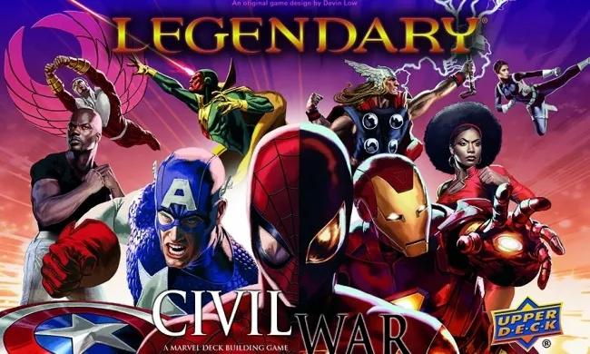 Legendary : Marvel Deck Building - Civil War