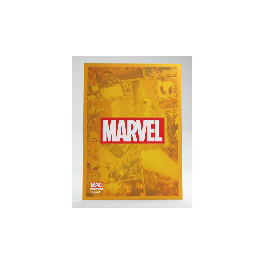 Marvel Champions Jce - Art Sleeves - Marvel Orange