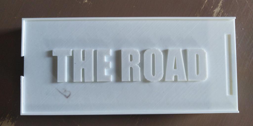 The Road - Boite De Rangement Pour Carte Selvées