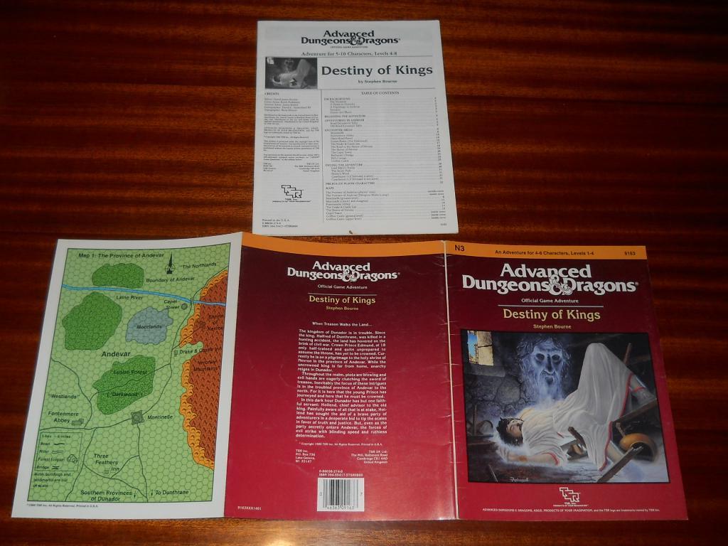 Ad&d N3 Destiny Of Kings