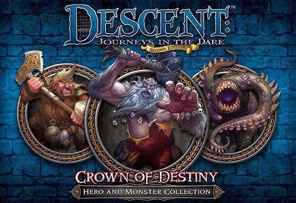 Descent (seconde Édition) - Crown Of Destiny - Hero And Monster Collection