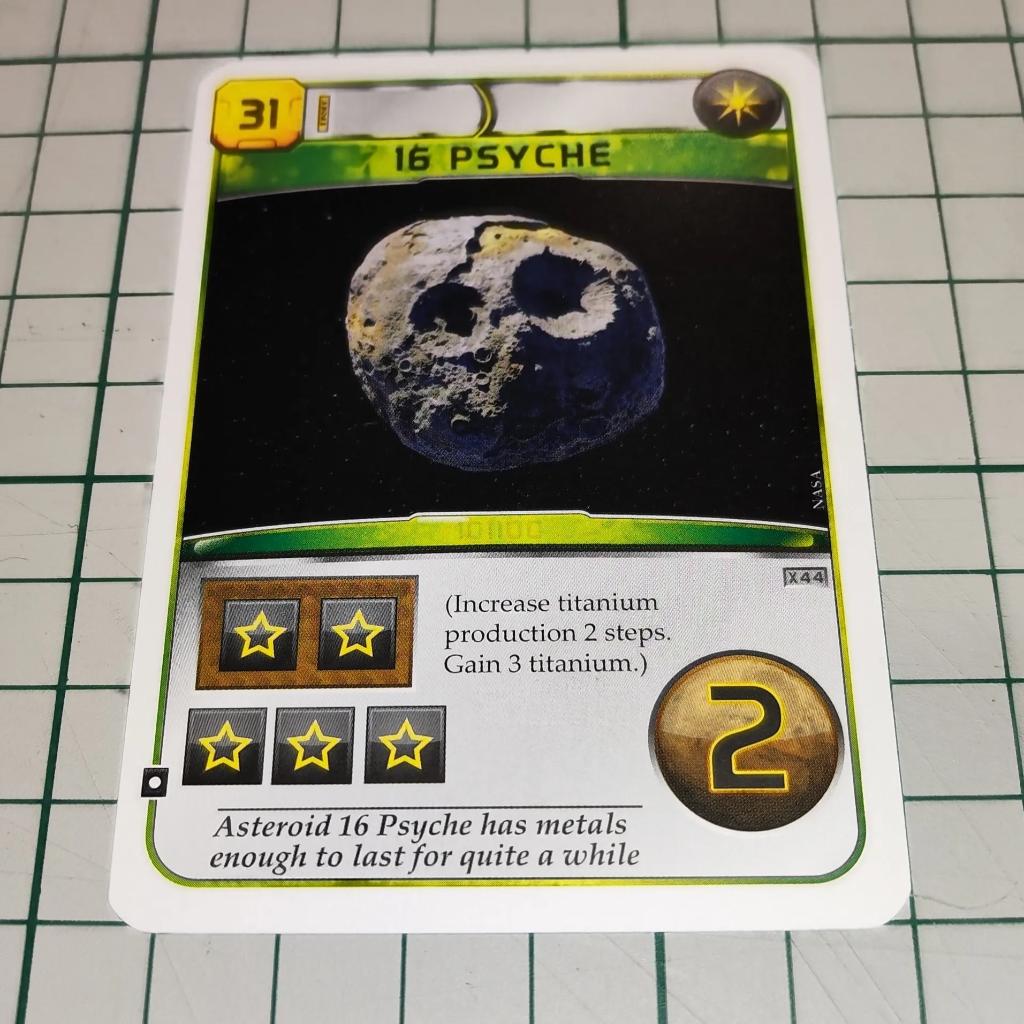 Terraforming Mars - Carte Promo 16 Psyché (#x44)