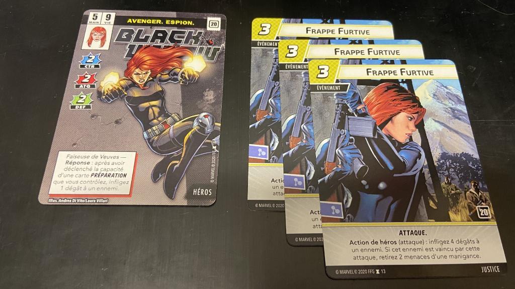 Marvel Champions Jce - Promos Black Widow