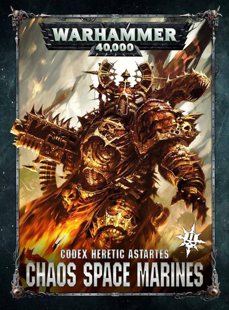 Warhammer Codex Space marines du CHAOS