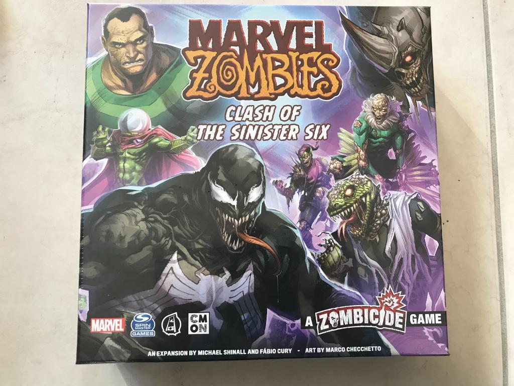 Zombicide - Marvel Zombies - Boite Sans Les Exclu Kickstarter : Clash Of The Sinister Six