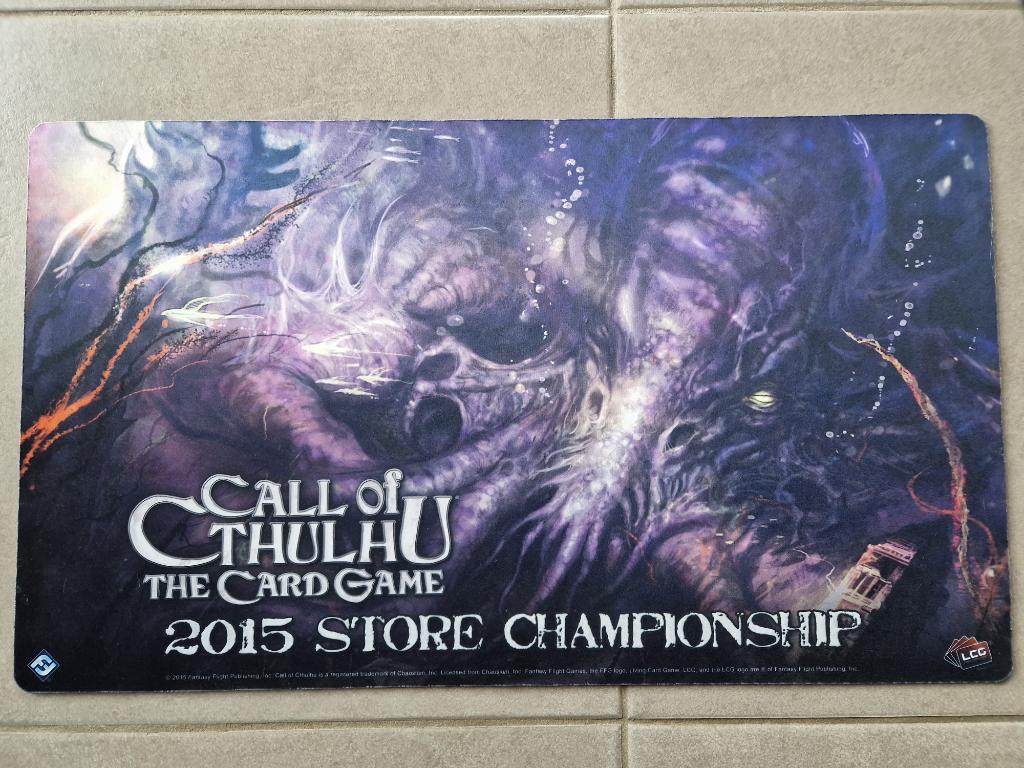 L'appel De Cthulhu - Jeu De Cartes - Playmat 2015 Store Championship - Tapis De Jeu