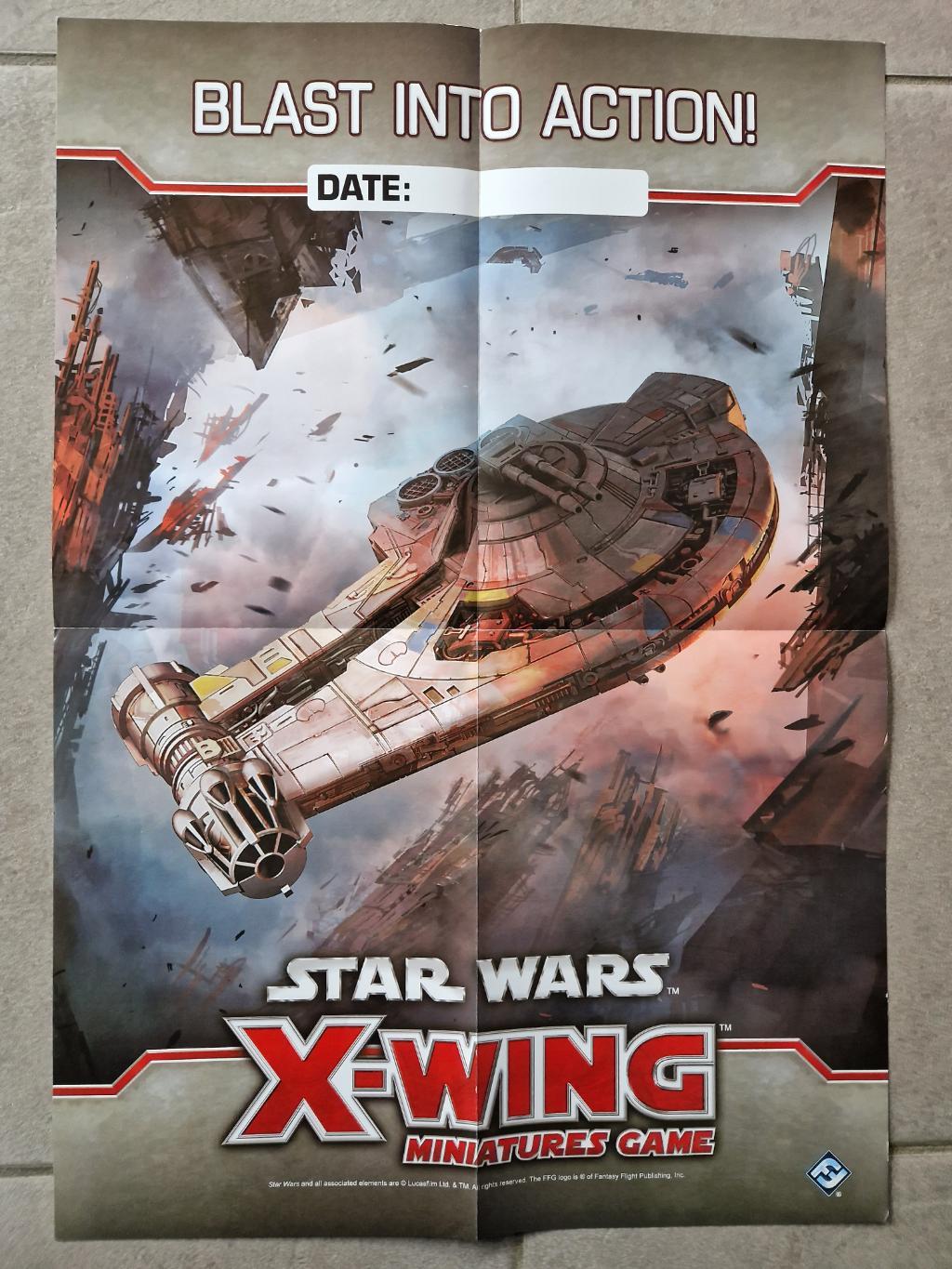 X-wing 1.0 - Le Jeu De Figurines - Affiche Star Wars Yt-2400 (organized Play)