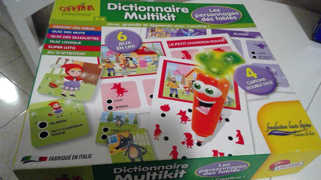 Dictionnaire Multikit (carotina)