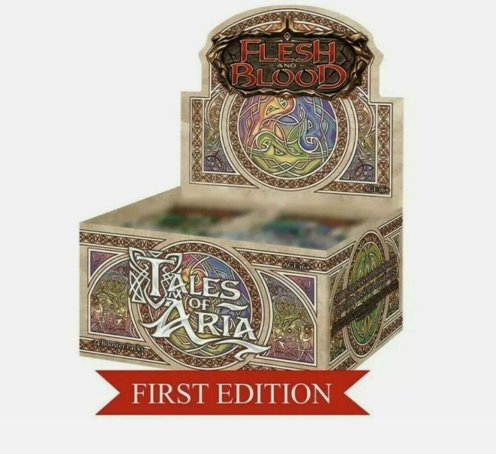 Flesh And Blood - Tales Of Aria Booster - 1st Edition/first Edition - Booster Box