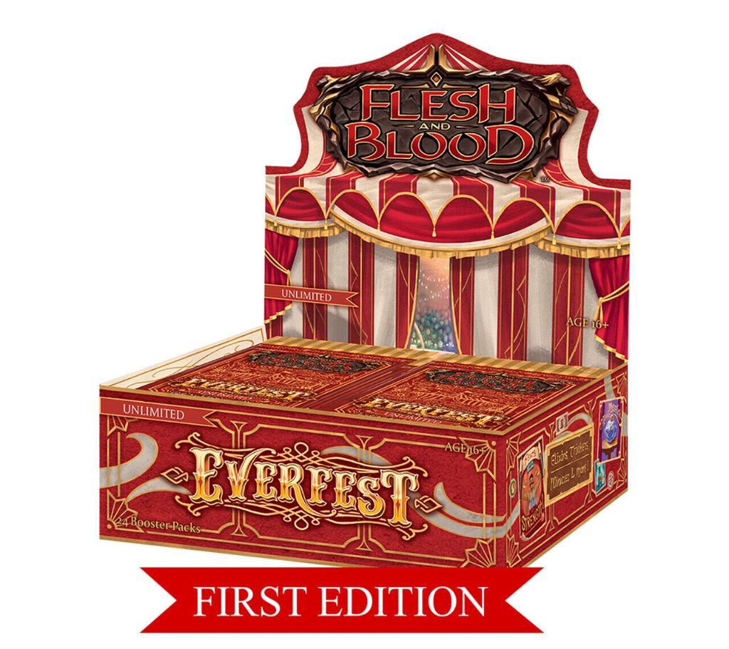 Flesh And Blood - Everfest - 1st Edition/first Edition - Booster Box