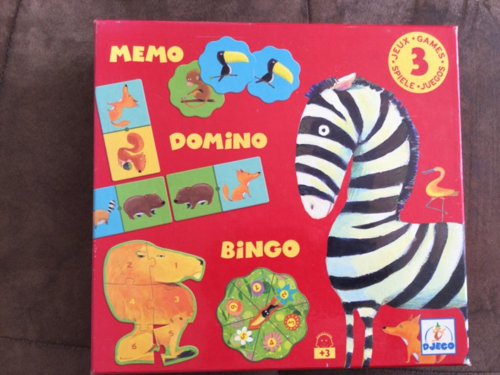 Mémo Domino Bingo