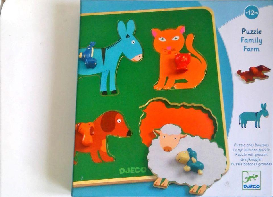Puzzle Family Farm Djeco