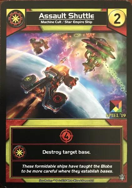 Star Realms - Assault Shuttle - Spiel 2019