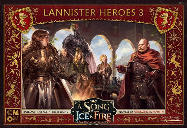 Le Trône De Fer - Le Jeu De Figurines - Lannister Heroes 3