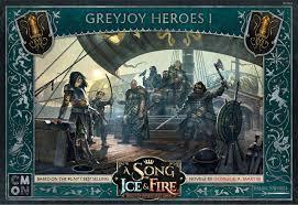 Le Trône De Fer - Le Jeu De Figurines - Greyjoy Heroes 1