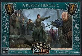 Le Trône De Fer - Le Jeu De Figurines - Greyjoy Heroes 2
