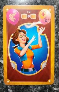 Circus Pizza Tosser Performer Promo Card