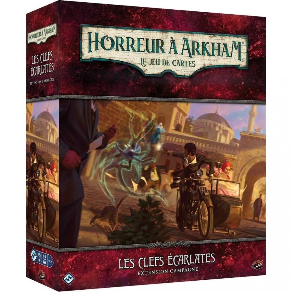 Horreur à Arkham - Le Jeu De Cartes - Les Clefs Ecarlates Extension Campagne