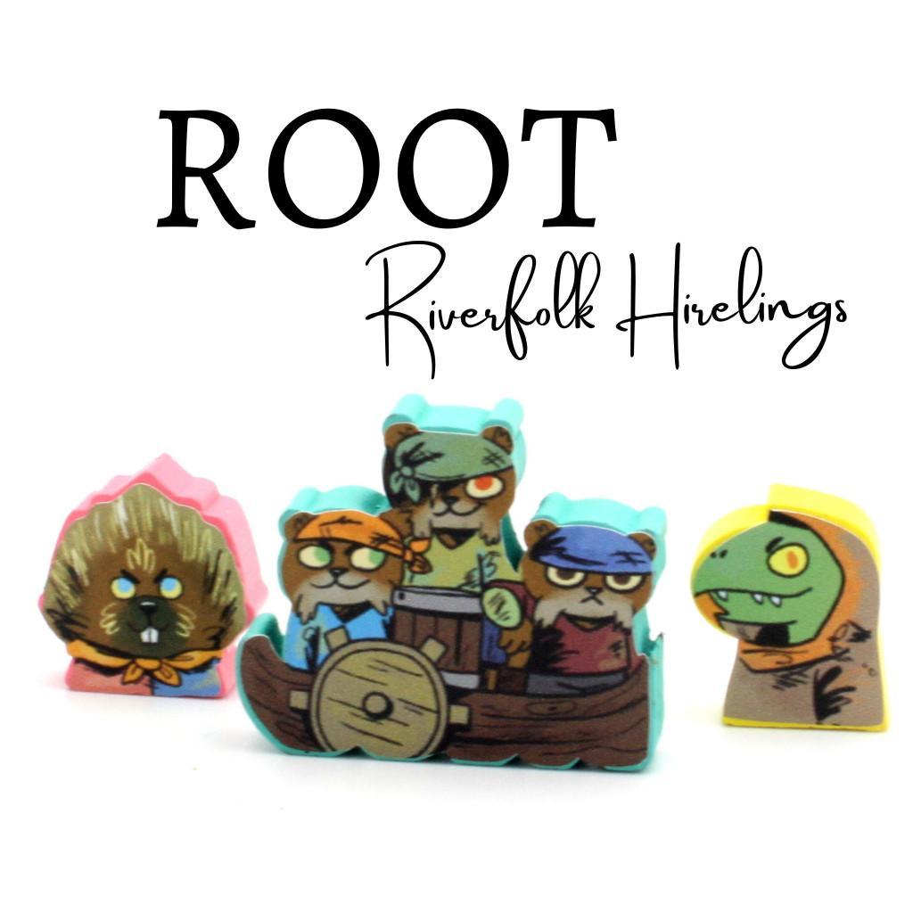 Root - Riverfolk Hirelings - Set D'autocollants