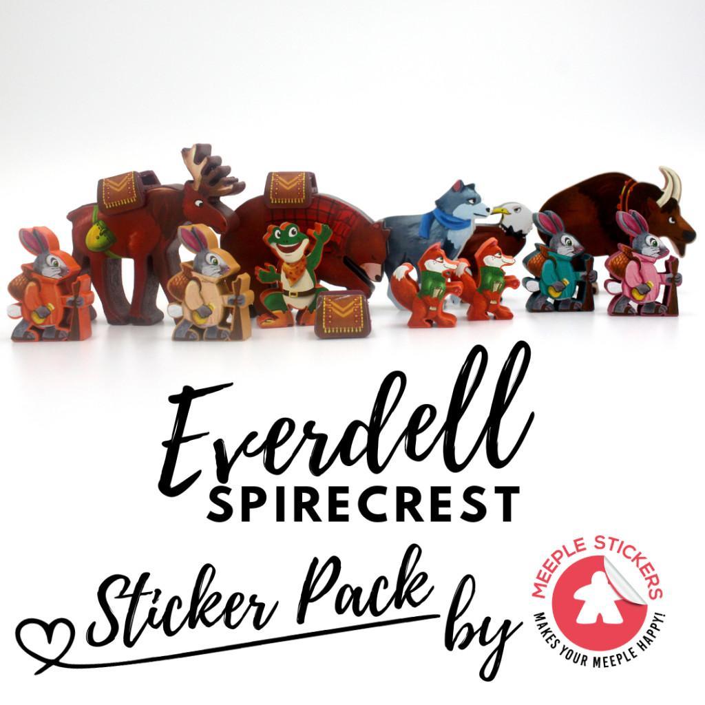 Everdell - Spirecrest - Set D'autocollants