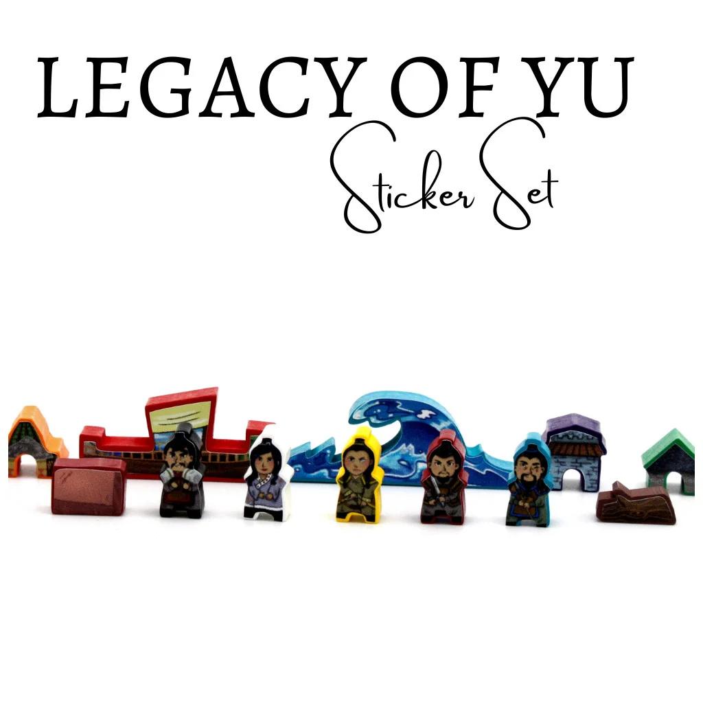 Legacy Of Yu - Set D'autocollants