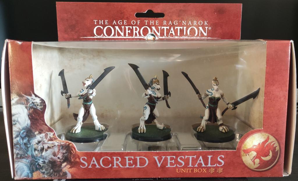 Confrontation - The Age Of The Rag'narok - Sacred Vestals Unit Box
