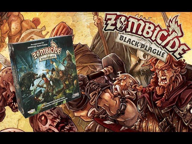 Zombicide Black Plage + Wulburg Kickstarter