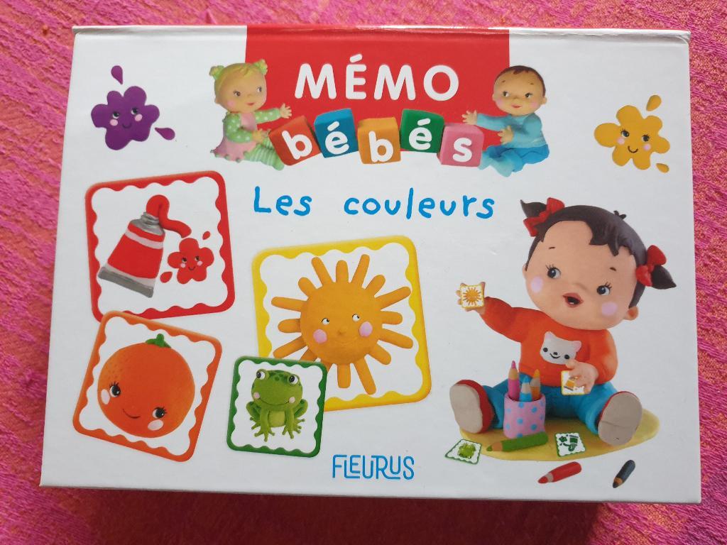 Mémo Bébés Les Couleurs