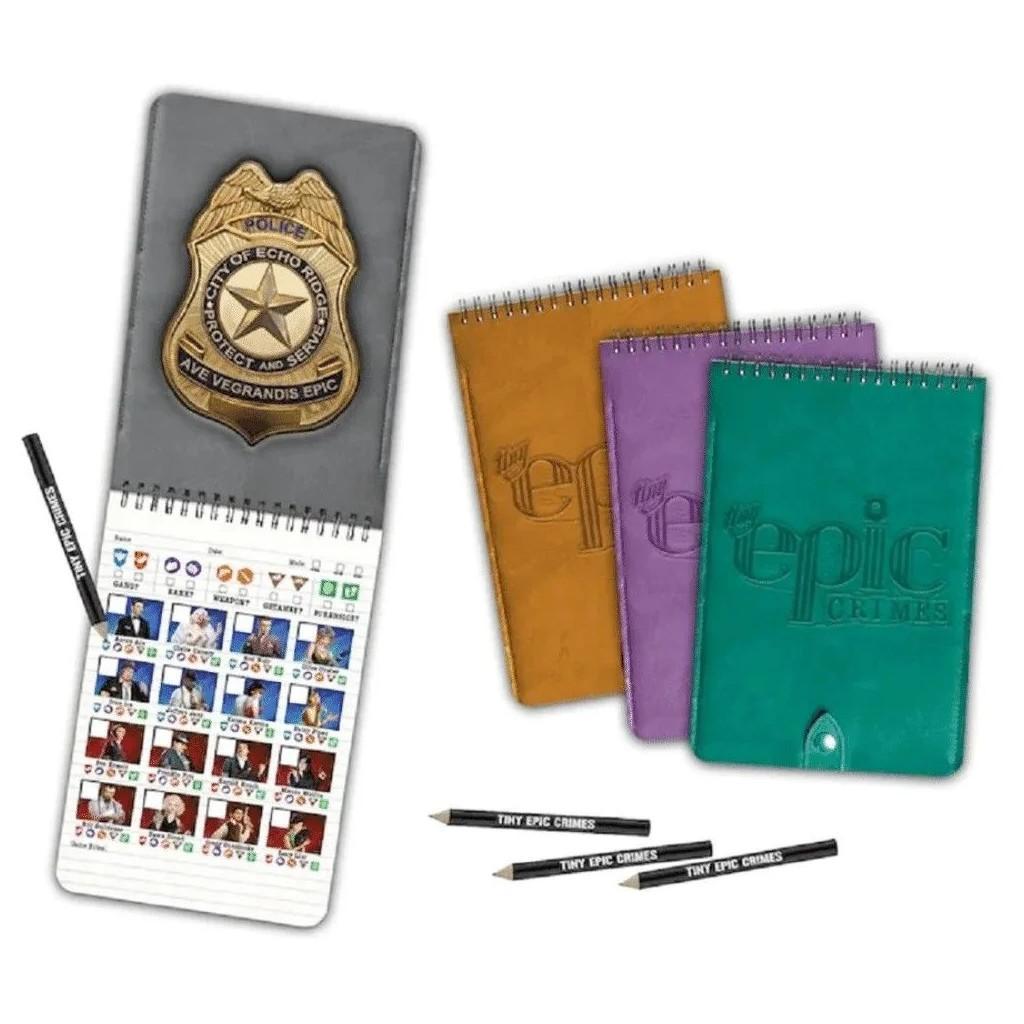 Tiny Epic Crimes - 4 Pack Detective Notepads