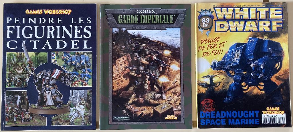 Lot De 3 Livres Warhammer